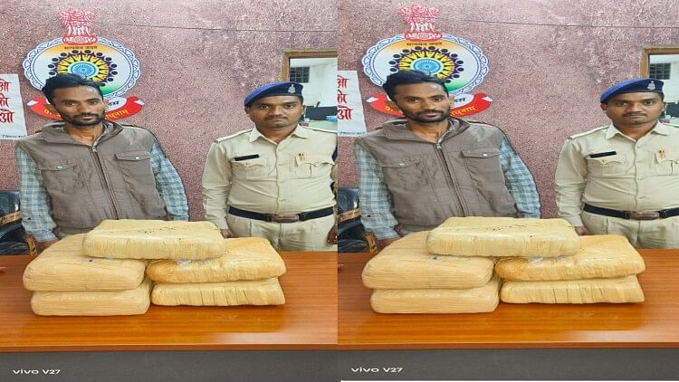 Raipur News: दो लाख का गांजा के साथ महाराष्ट्र का आरोपी गिरफ्तार, ढूंढ रहा था ग्राहक, पुलिस ने दबोचा