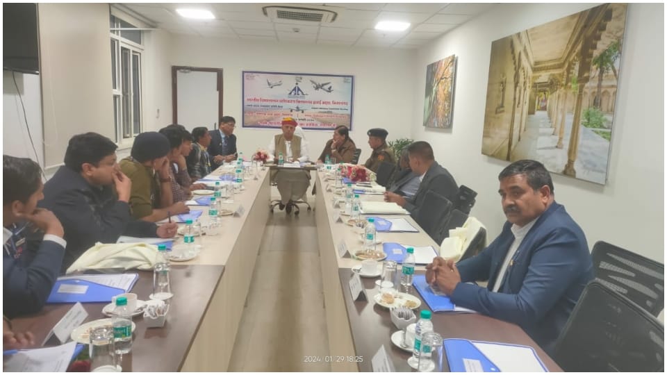 Airfield Environment Management Committee meeting in Ajmer