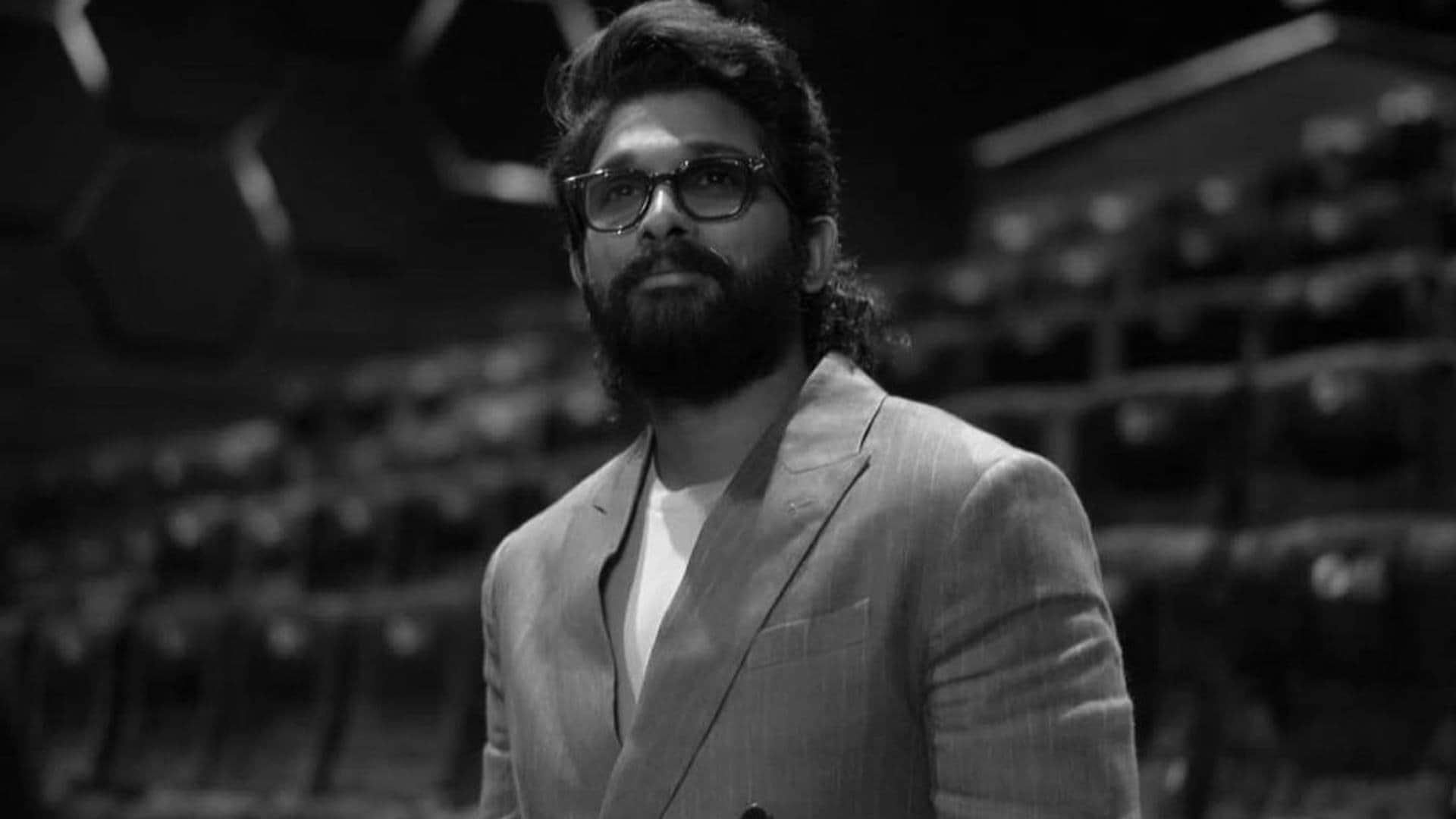 Fan got emotional after meeting with Pushpa 2 actor Allu Arjun video went Viral