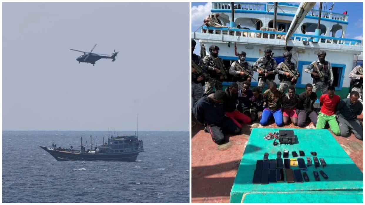 Indian Navy Warship INS Sumitra rescues another Fishing vessel from Pirates 2nd mission under 24 hours news an