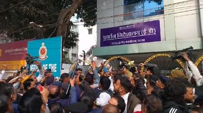 Bihar: Tej Pratap Yadav reached outside ED office; Rohini Acharya attacks BJP; RJD, Land for Job case