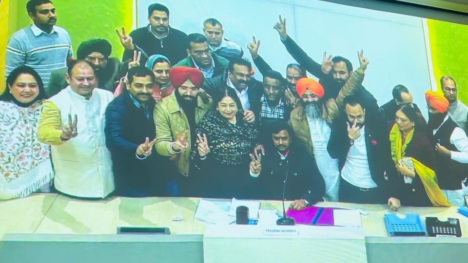 Chandigarh: AAP-Congress councilors have no planning during mayor elections