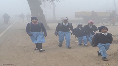 Hathras Weather: देर रात से तनी घने कोहरे की चादर, थमी वाहनों की रफ्तार, हो सकती है बारिश Hathras Weather News Update
