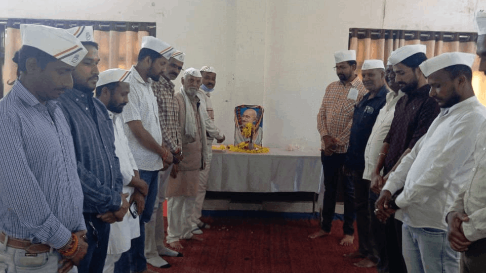 Chhattisgarh Congress celebrated Bapu's 76th death anniversary in jagdalpur