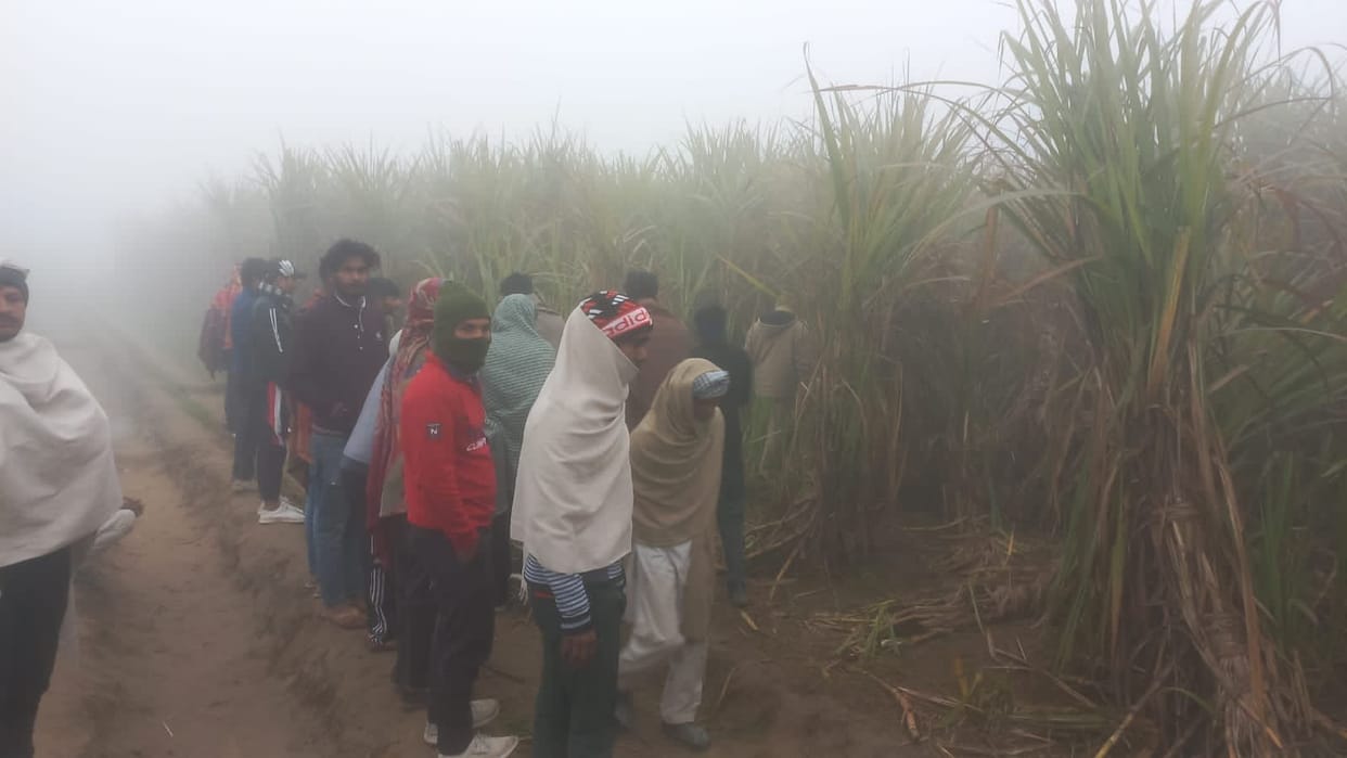Murder In Baghpat: A mason was brutally murdered and his body thrown in the field