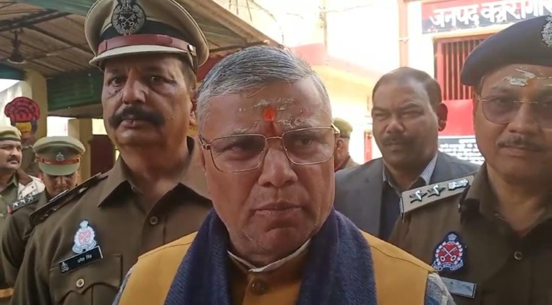 Minister of State Dharamveer Prajapati inspected Varanasi District Jail