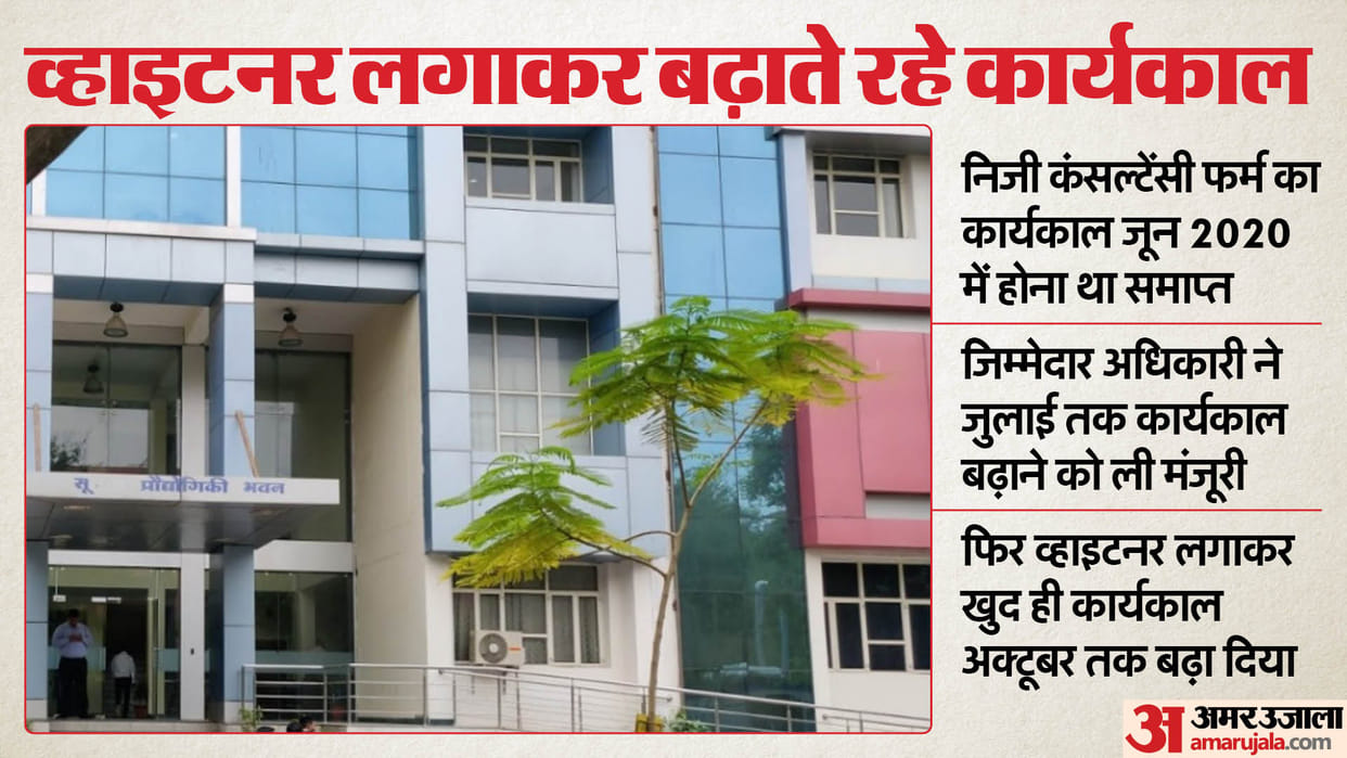 Amar Ujala Rajasthan Exclusive Irregularities in DOIT Jaipur Exposed