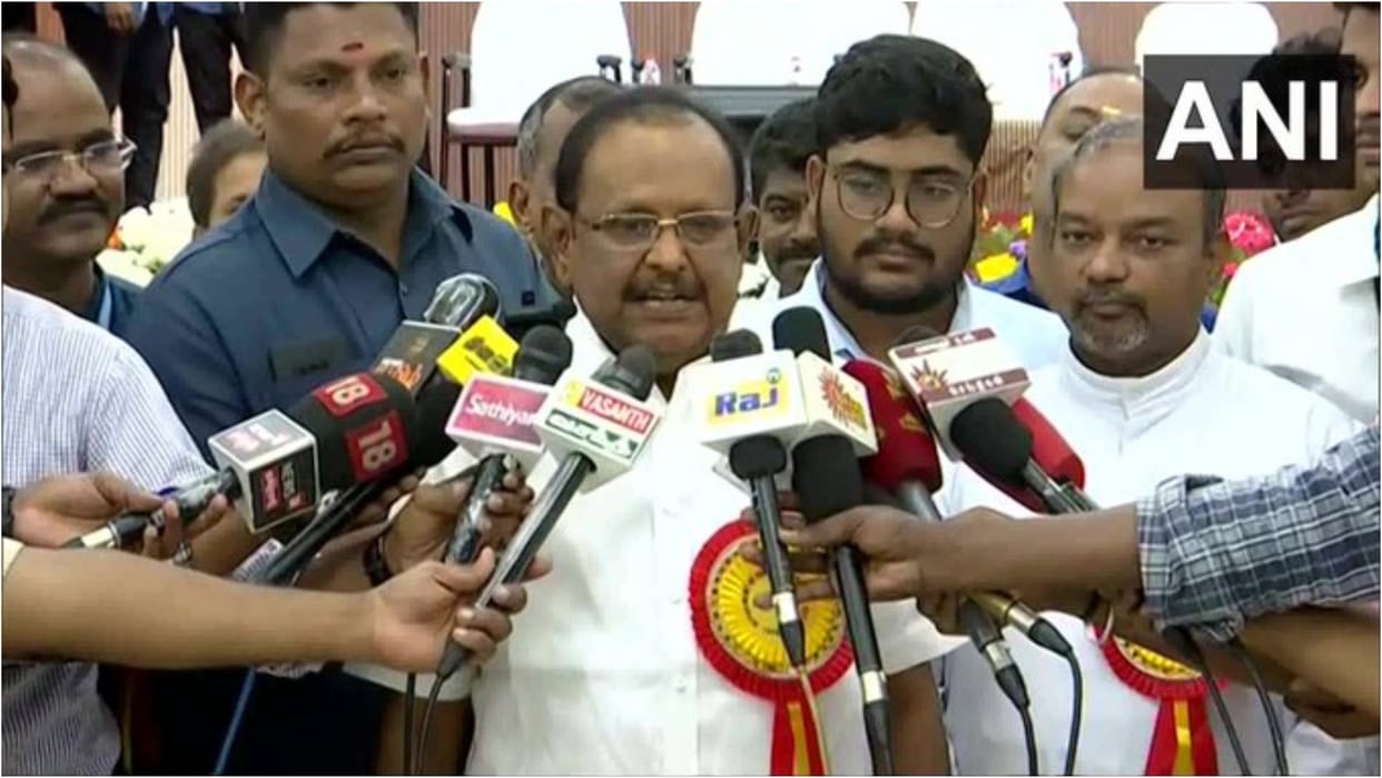 Tamil Nadu Law Minister S Regupathy lashes out on governor RN Ravi statement