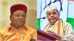 तमिलनाडु के राज्यपाल और सीएम सिद्धारमैया (फाइल)