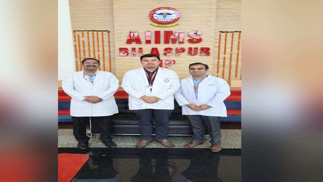 Successful operation of two colon cancer patients conducted in AIIMS Bilaspur