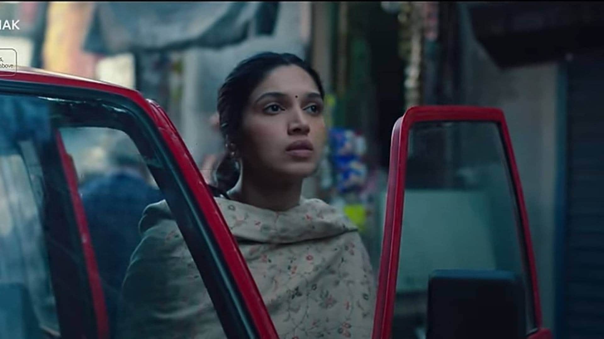 Netflix Film Bhakshak star Bhumi Pednekar gets a gold coin from her mother actress shares long note