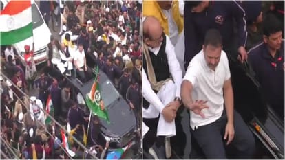कटिहार में भारत जोड़ो न्याय यात्रा के दौरान कांग्रेस नेता राहुल गांधी