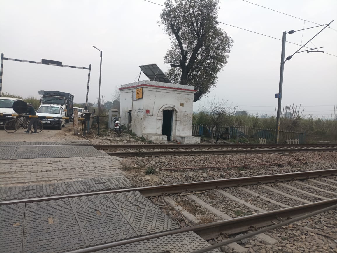 Meerut: Bahadarpur railway gate closed for six months, underpass work from tomorrow