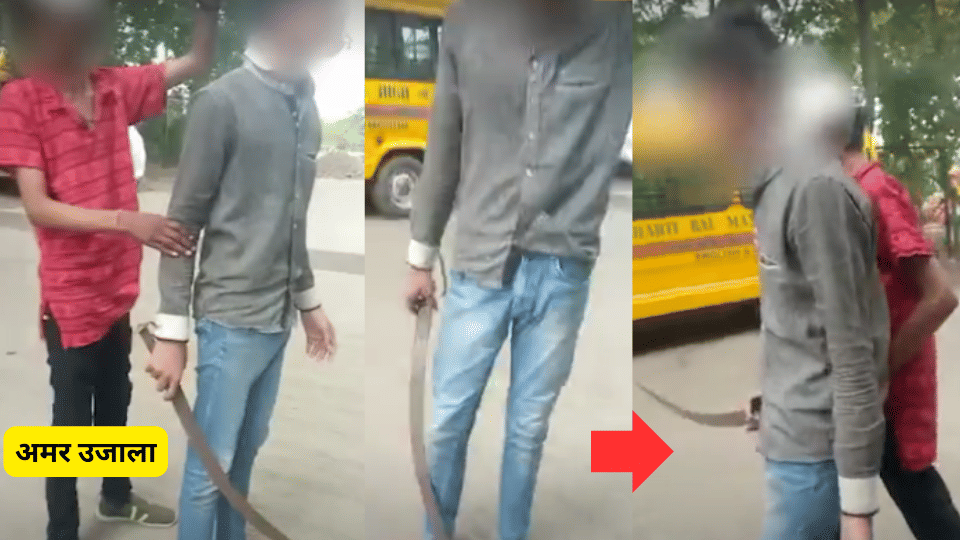 indore news 10th class student attacked with sword in school