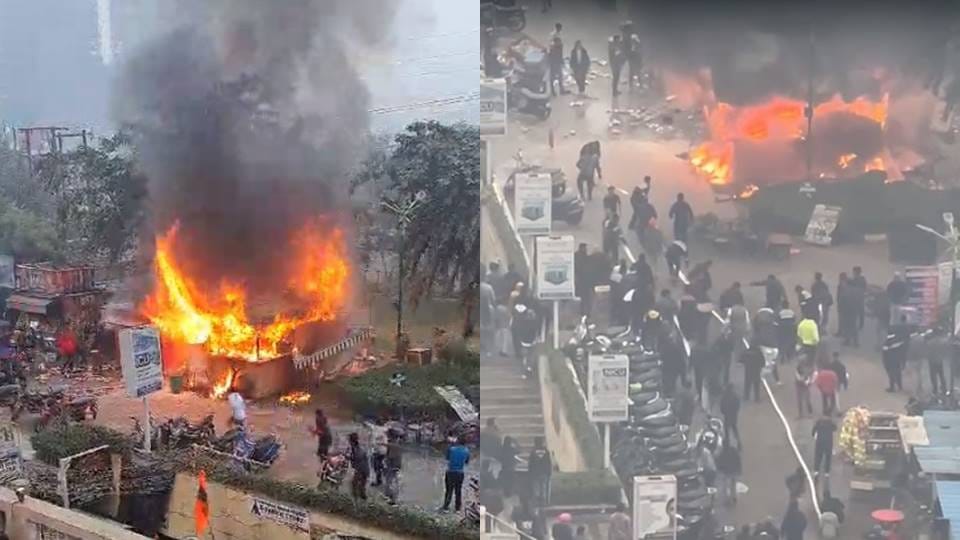 Fire breaks out in shopping complex of Greater Noida Eco Village-One