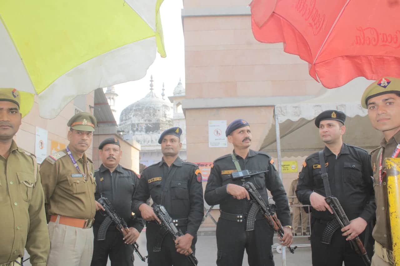High alert security around Gyanvapi complex after order from Hindu side