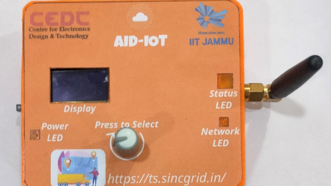 IIT Jammu preparted special system provide information about conveyance instead of GPS