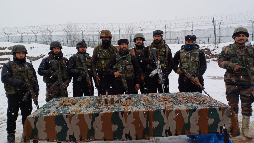 kupwara: 4 IED Recievers 3 Boxes of Detonators and warlike stores recovered