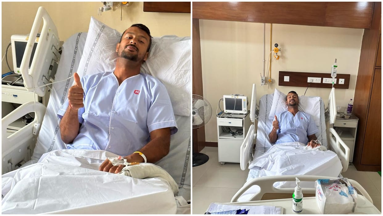Mayank Agarwal Health update hospital statement police complaint indigo flight Karnataka Ranji trophy