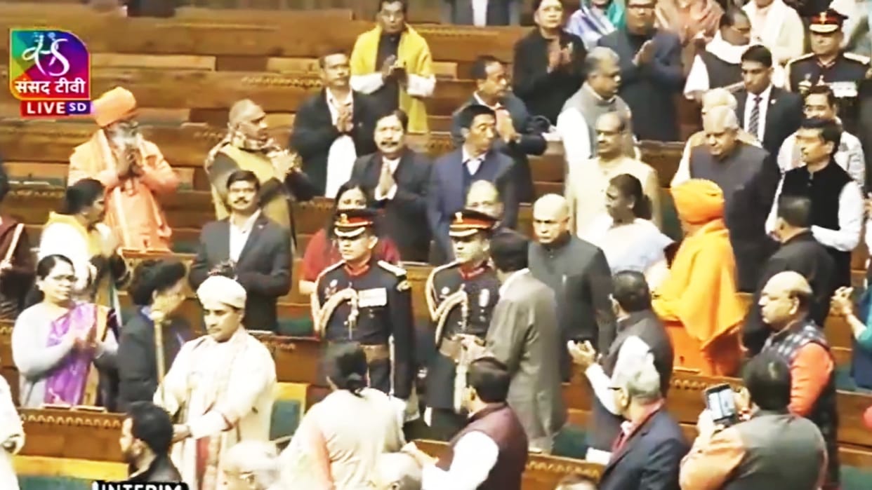 Parliament sets new practice of Sengol procession ahead of President's address