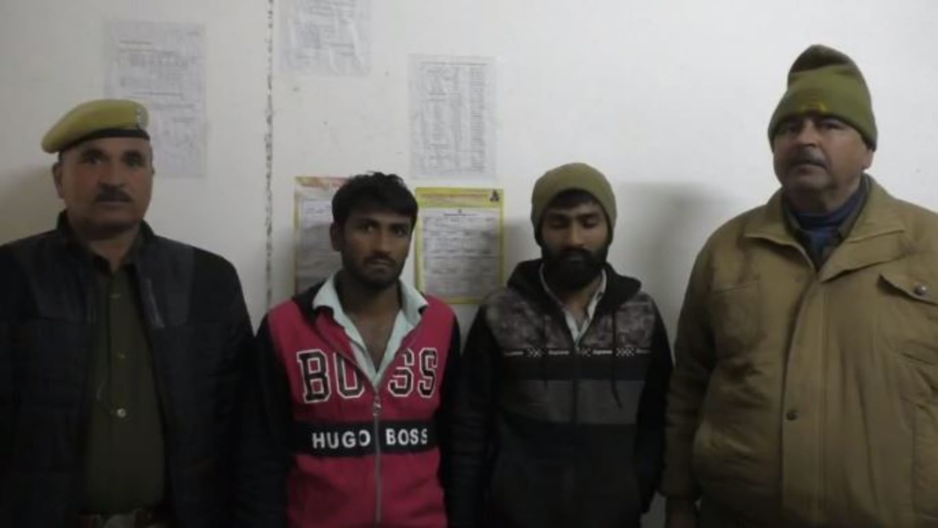 पकड़े गए दुष्कर्मी