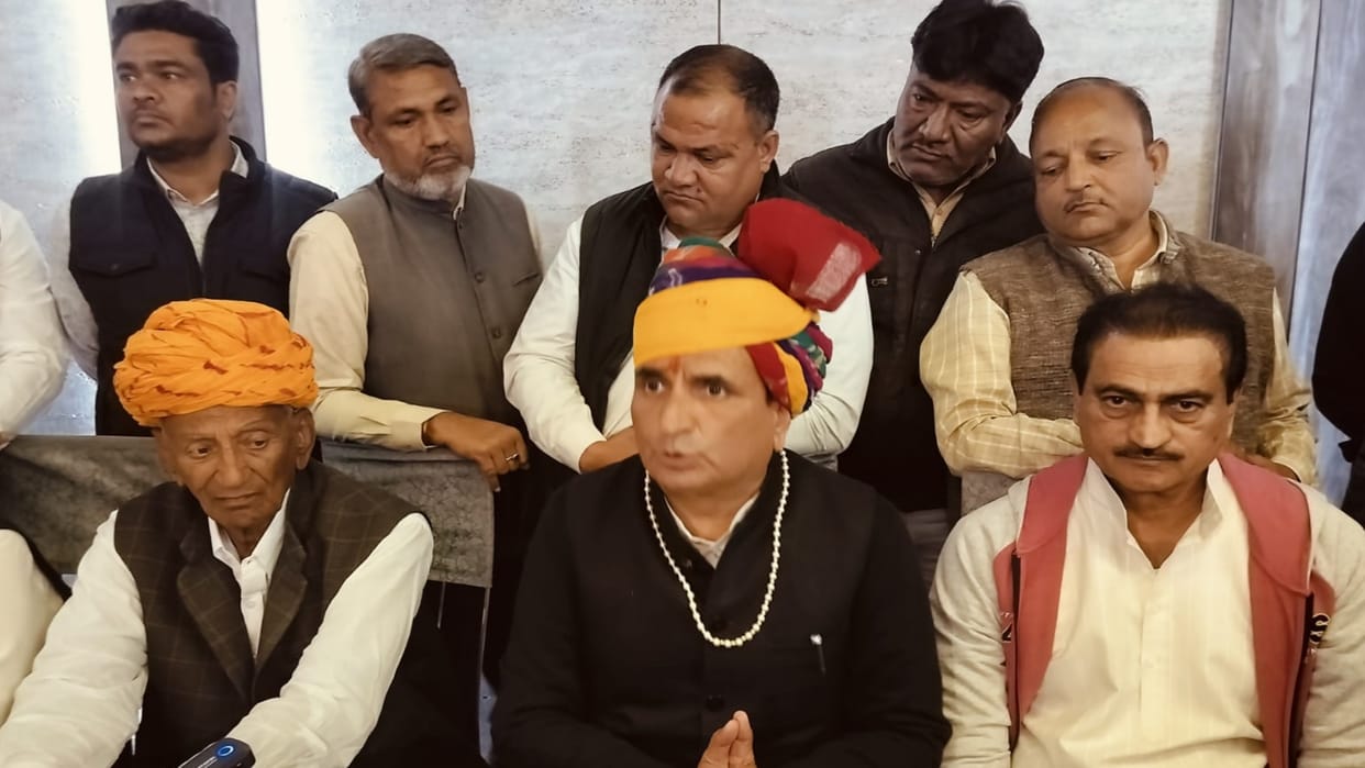 Ajmer Former Chairman Dharmendra Rathore says MOU on ERCP is a deception with people of East Rajasthan