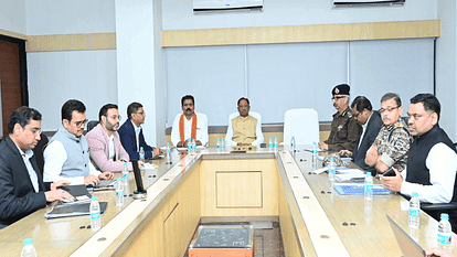 CM Sai took high level meeting against Naxalites