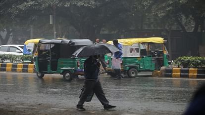 Weather Update Rain in many areas of Delhi-NCR