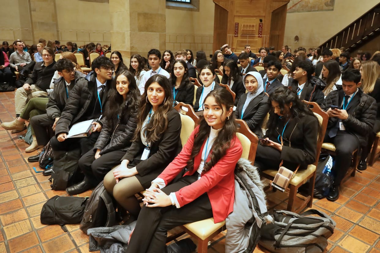 Indian origin student address at the United Nations conference on climate change subject