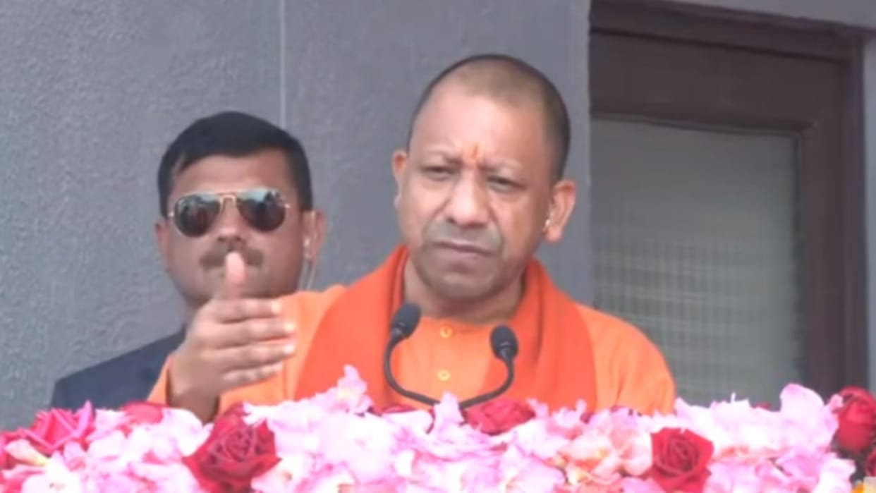 CM Yogi Adityanath in Kisan Mela 2024 in Lucknow.