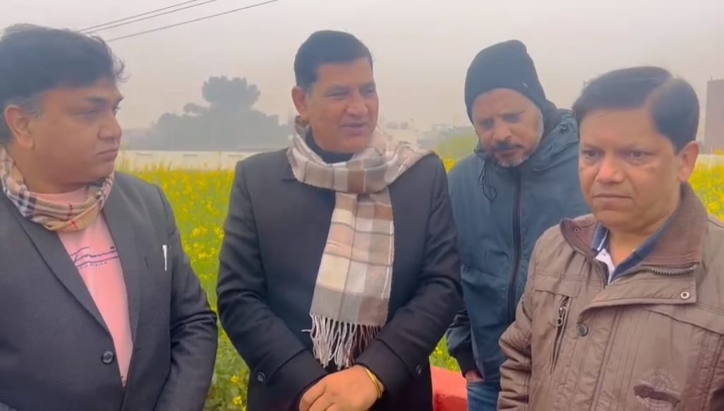 Team of officials of Union Jal Shakti Ministry reached Kurukshetra, took stock of works of Saraswati River