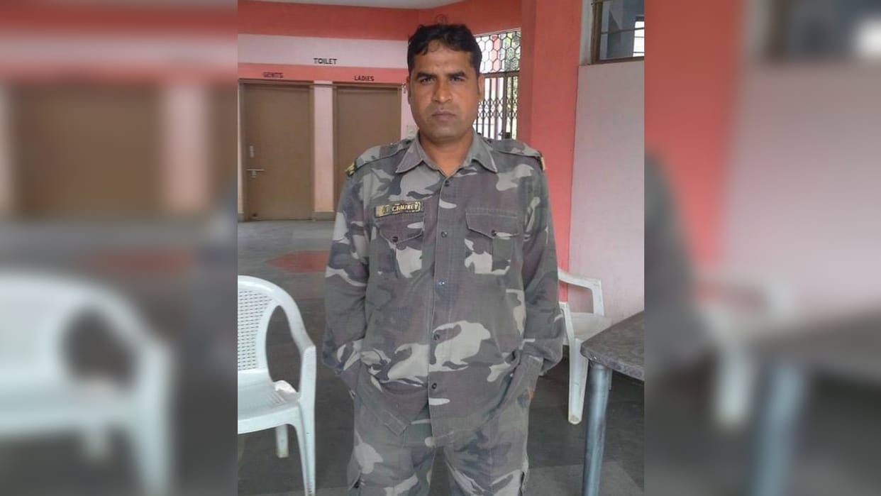 Bihar News CRPF jawan resident of Gopalganj posted in Delhi dies of heart attack