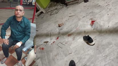 Bihar Police failed to stop crime in patna. Two youths were beaten by the mob.