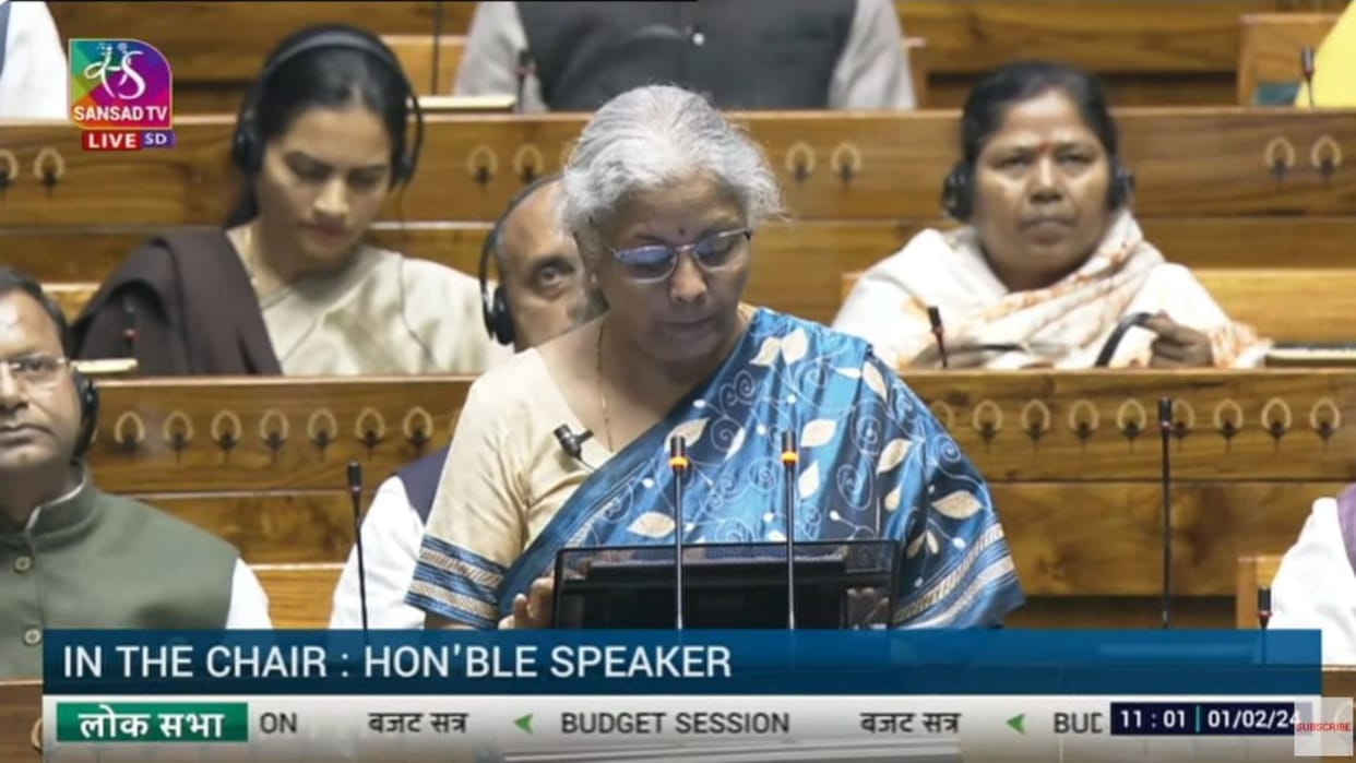 Earlier artificial reduction in deficit was shown today transparency is being maintained Budget 2024
