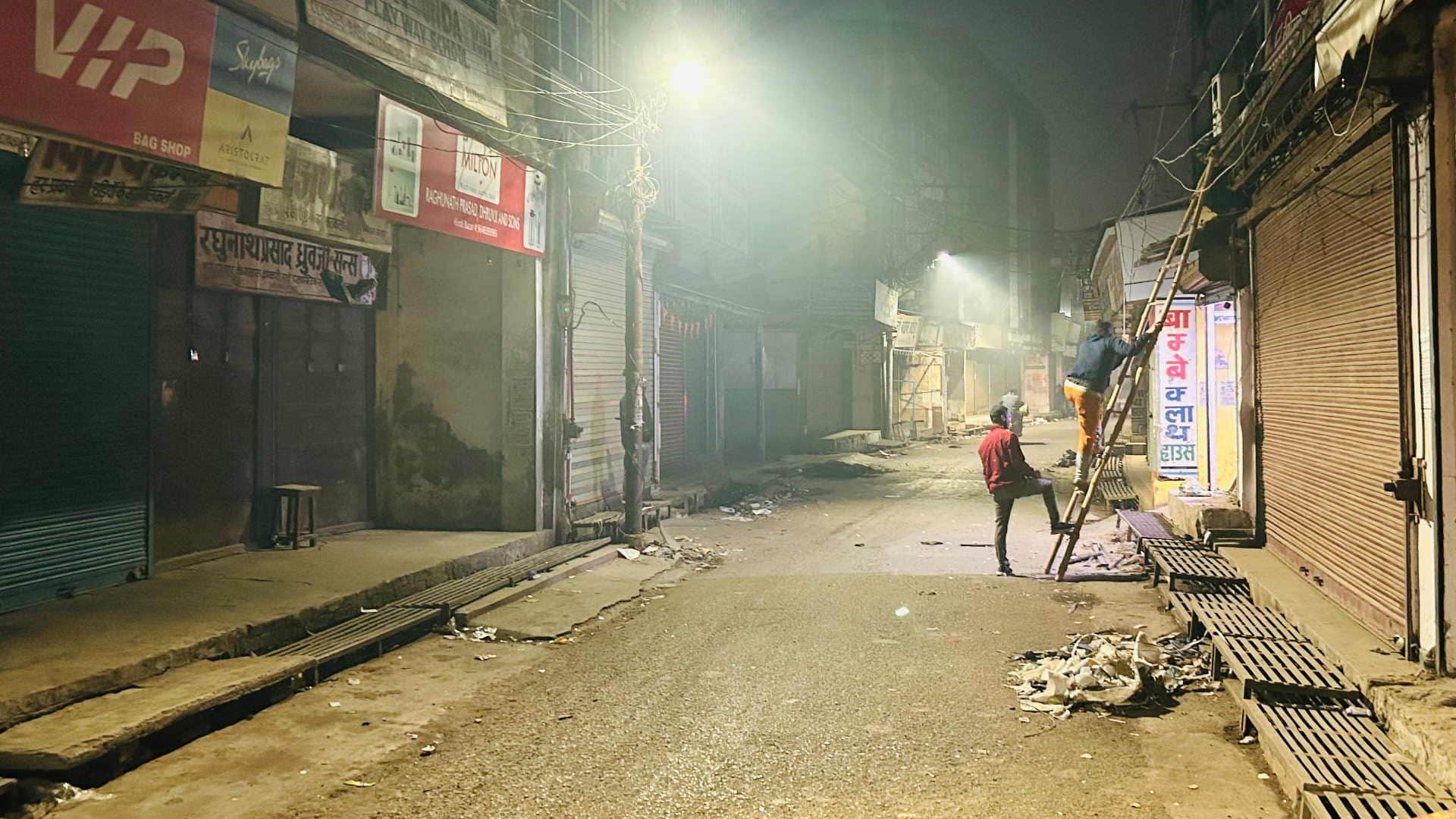 Bulldozer started, encroachment removed from drains...24 hours extension for permanent construction