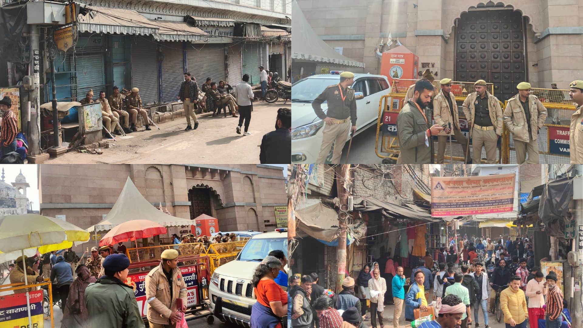 High alert security around Gyanvapi complex after order from Hindu side
