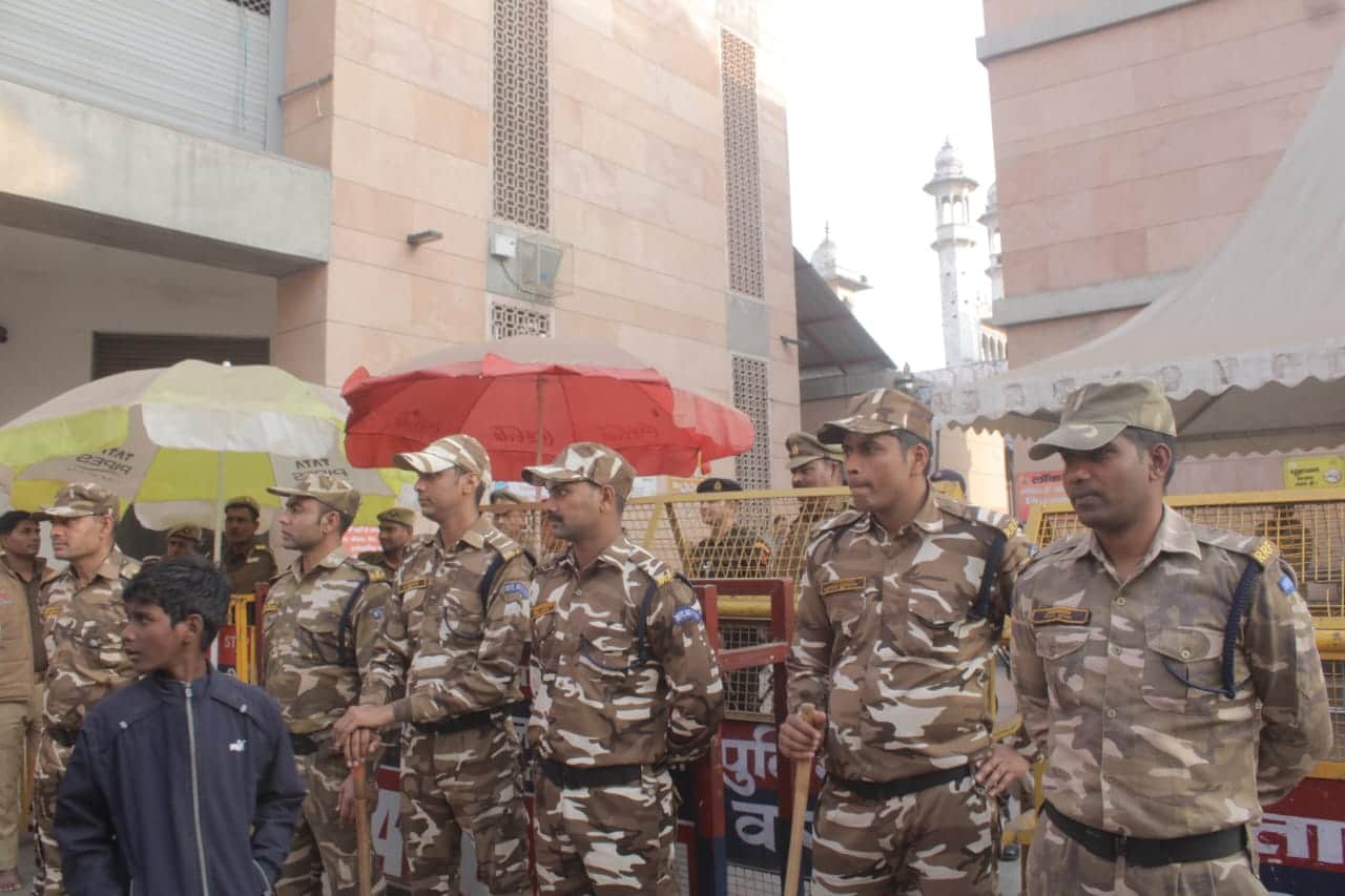 High alert security around Gyanvapi complex after order from Hindu side