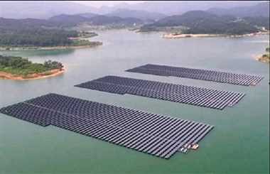 Indore News: Floating solar plant on Narmada river will produce electricity by March, 300 MW will be produced