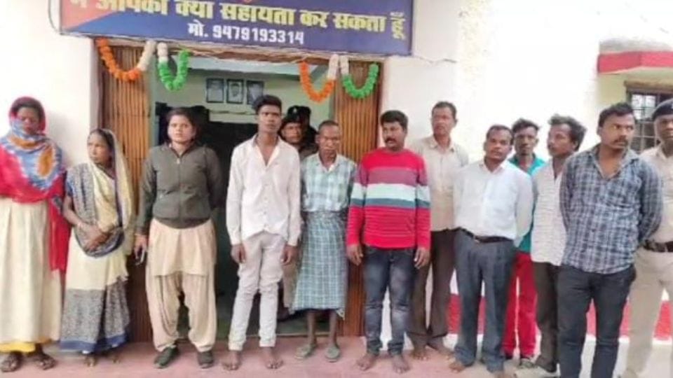 12 accused arrested who assaulted and vandalized in police post in korba