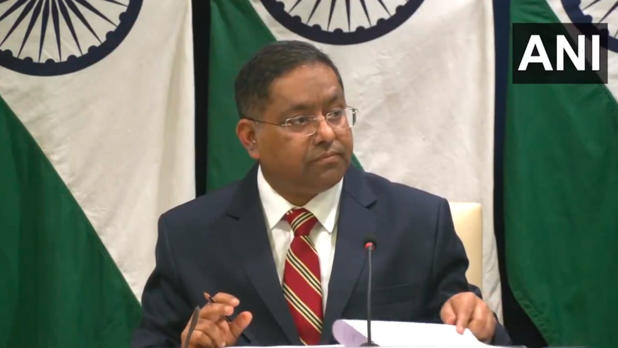 MEA Randhir Jaiswal Myanmar coup Chinese PLA India-US drone deal President Muizzu Maldives