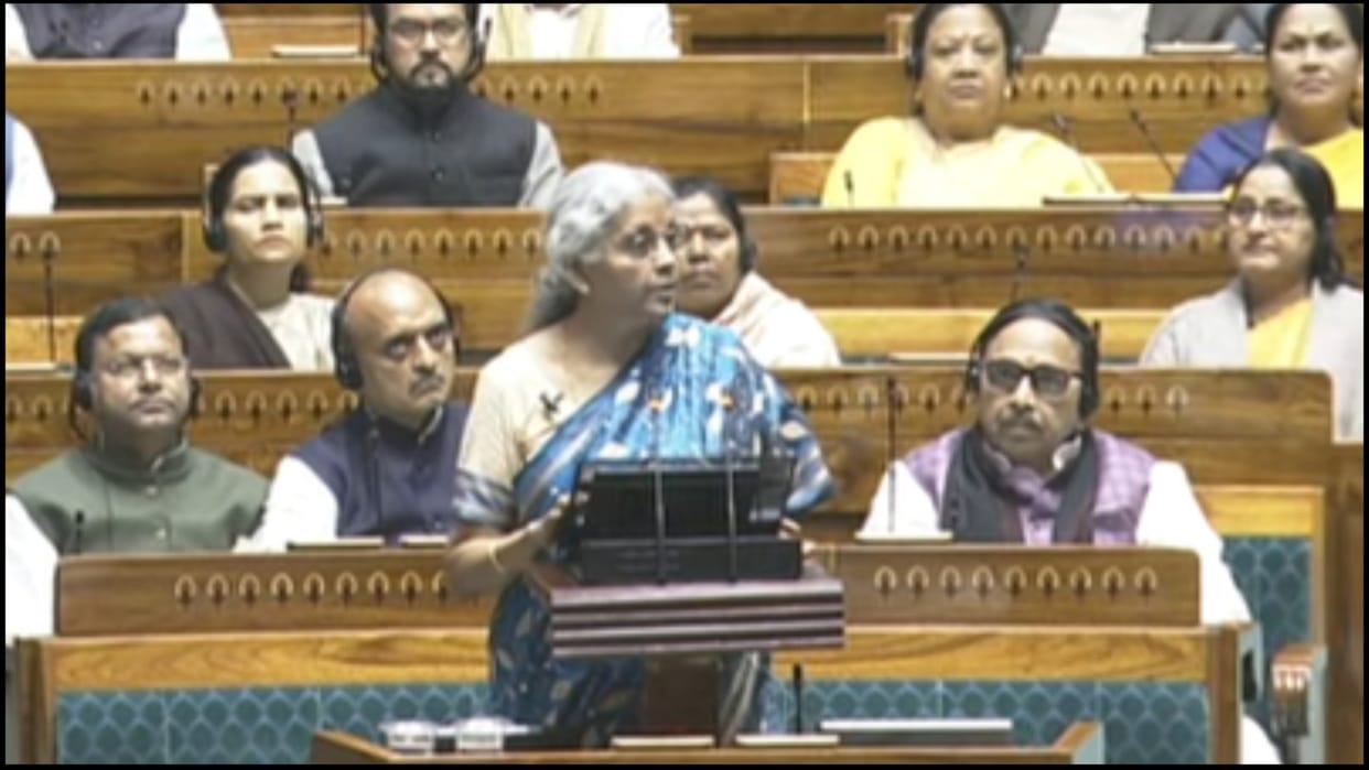 Interim Budget 2024 Nirmala Sitharam presents interim budget in parliament