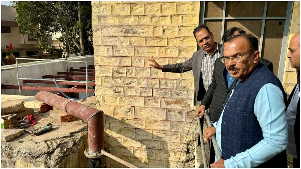 Rajasthan Assembly Speaker Vasudev Devnani inspected filter plant in Ajmer