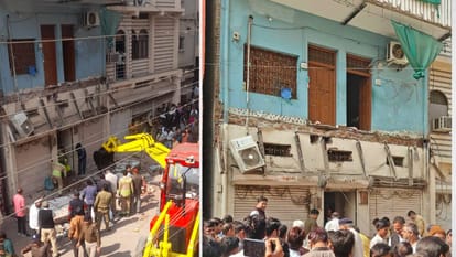 MP News: Satna old house roof collapsed, grandmother and granddaughter killed, grandfather injured
