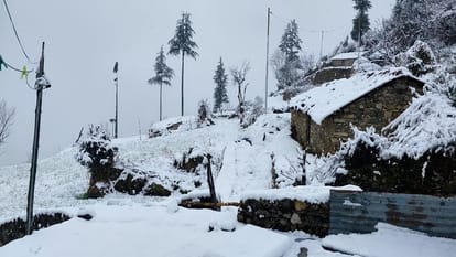 Uttarakhand Snowfall: Rain and snowfall in Kumaon and Garhwal of Uttarakhand