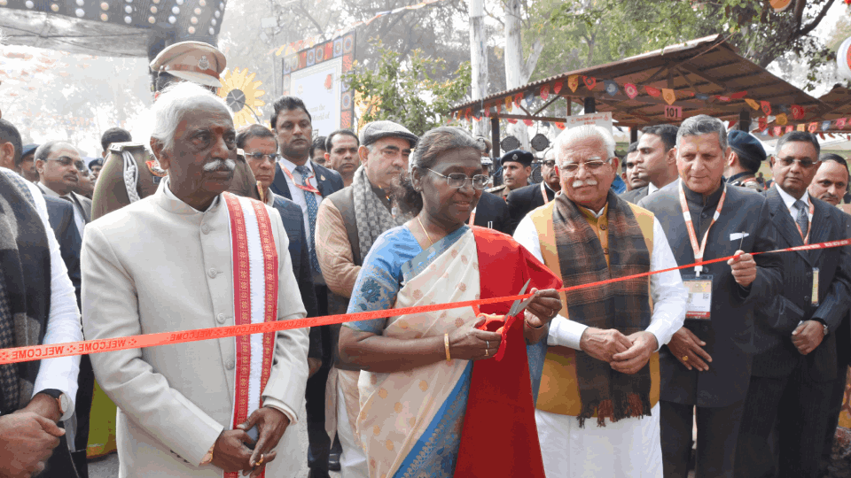 President Murmu inaugurated 37th Surajkund Mela in faridabad
