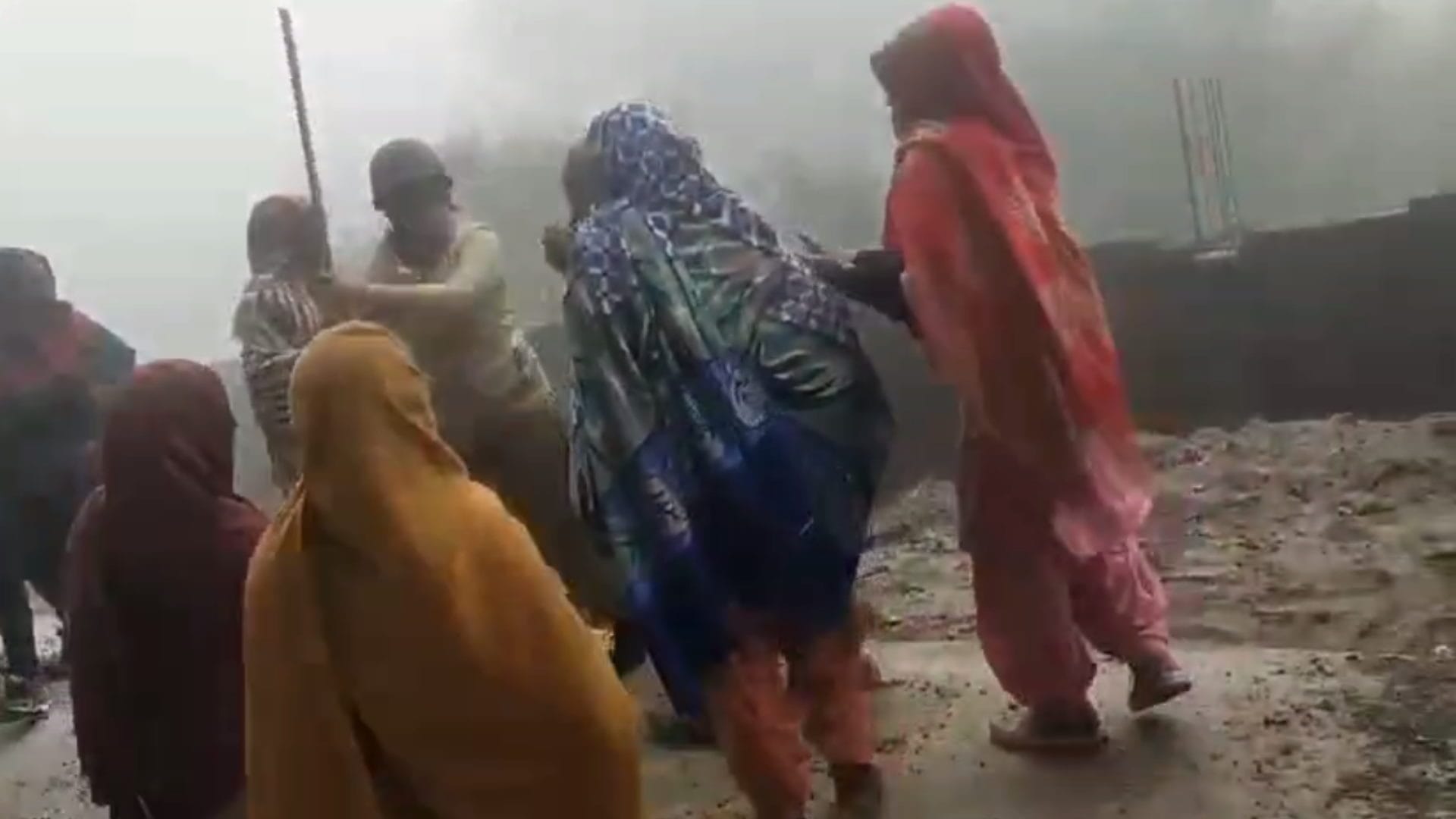 Baghpat Sabuddin Murder Case: Police beat up women by sticks during uproar, photos