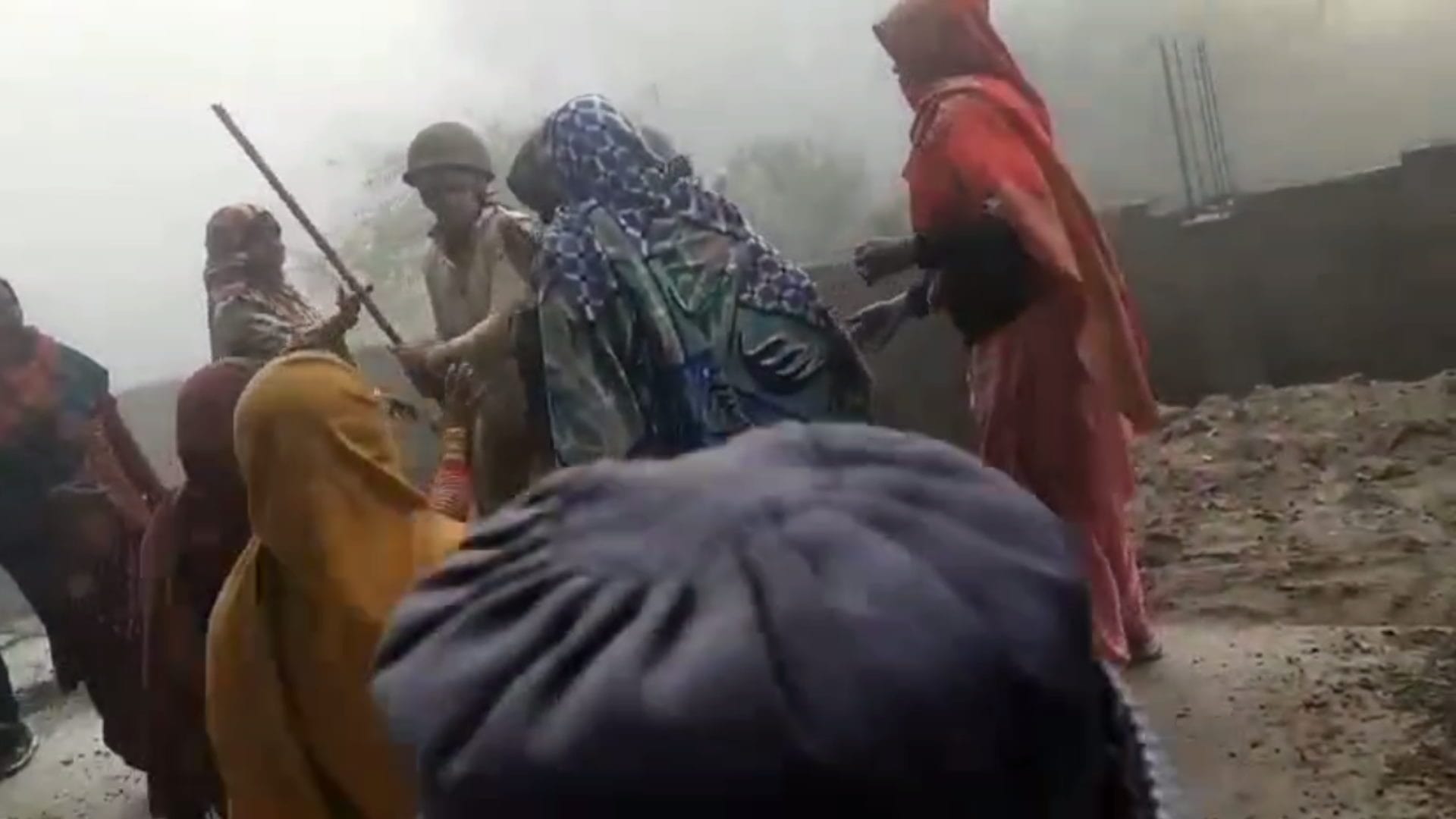 Baghpat Sabuddin Murder Case: Police beat up women by sticks during uproar, photos