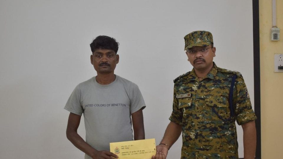 Militia deputy commander Sannu Punem surrenders in Bijapur