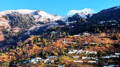 Uttarakhand News: sunshine after snowfall in bageshwar