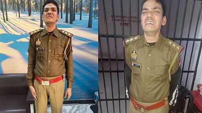 police arrested fake inspector In Agra who extorting money by wearing uniform on highway